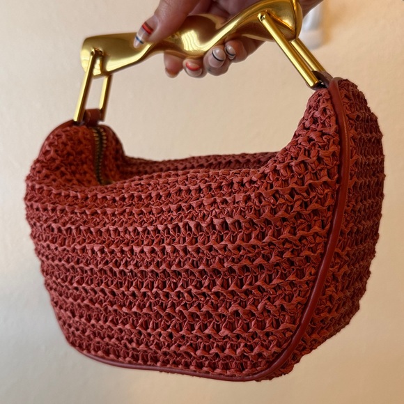 Zara Mini Raffia Bag - Picture 2 of 3
